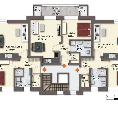 Moderne In Uni Und Stadtnaehe -alte Molkerei-