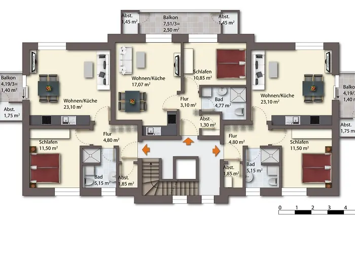 Moderne In Uni Und Stadtnaehe -alte Molkerei-